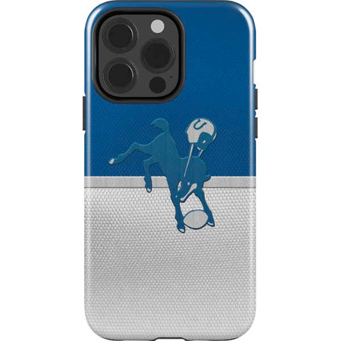 NFL Indianapolis Colts Vintage iPhone 15 Pro Impact Case